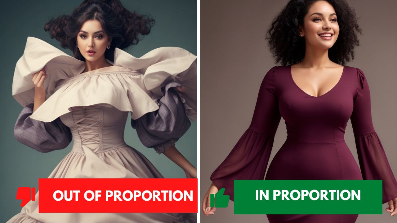 In Proportion Vs Out of Proportion