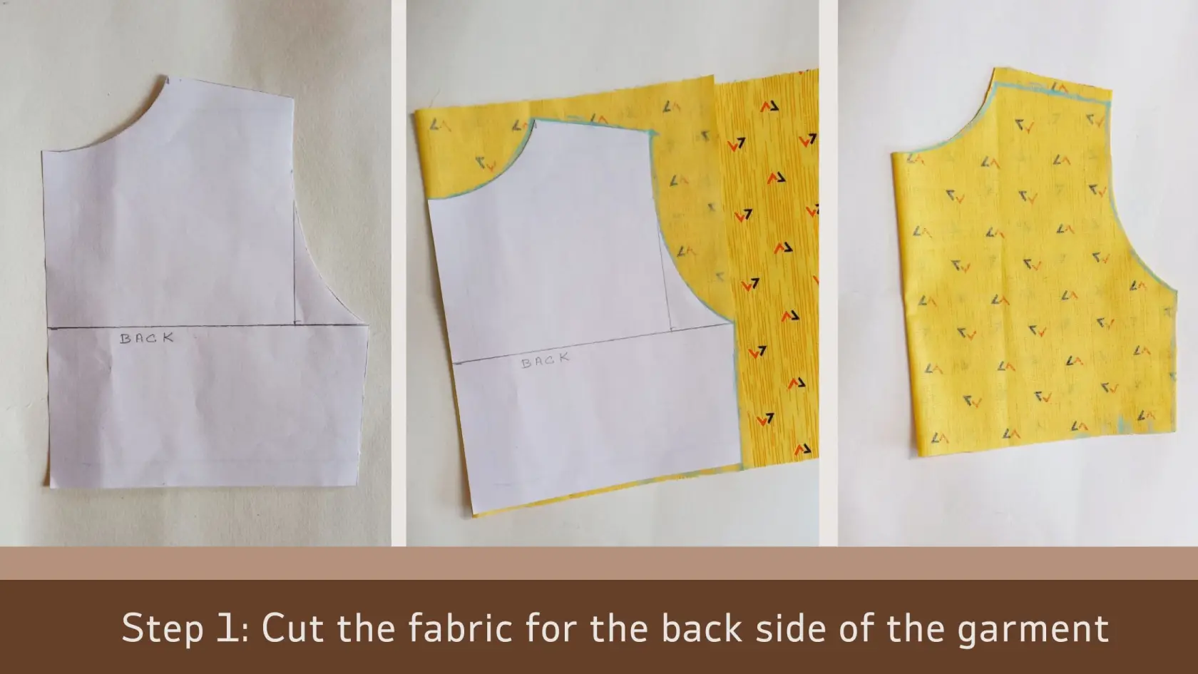 Step 1 | Peter pan Collar